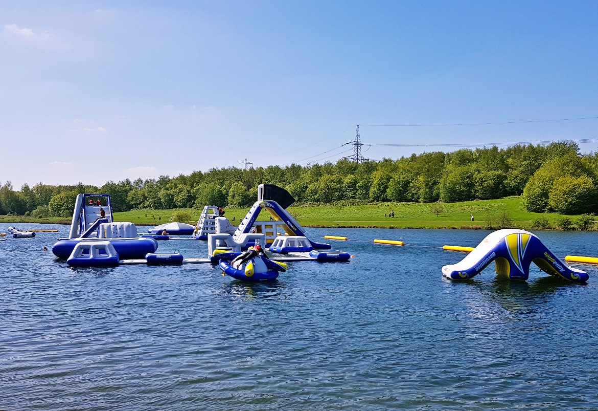 Total Wipeout at Sheffield Cable Aqua Park - How to throw a kickass hen party by BeckyBecky Blogs