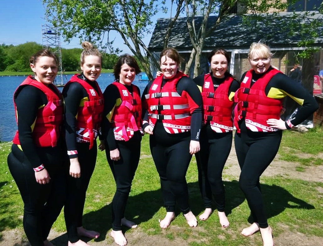Total Wipeout at Sheffield Cable Aqua Park - How to throw a kickass hen party by BeckyBecky Blogs