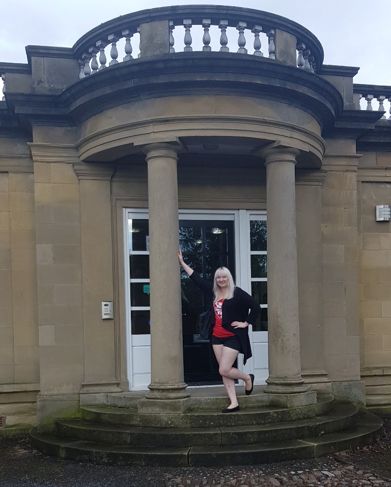 Outside South Lodge - Follow in my Footsteps by Kanyu Escape, Leeds escape room review by BeckyBecky Blogs