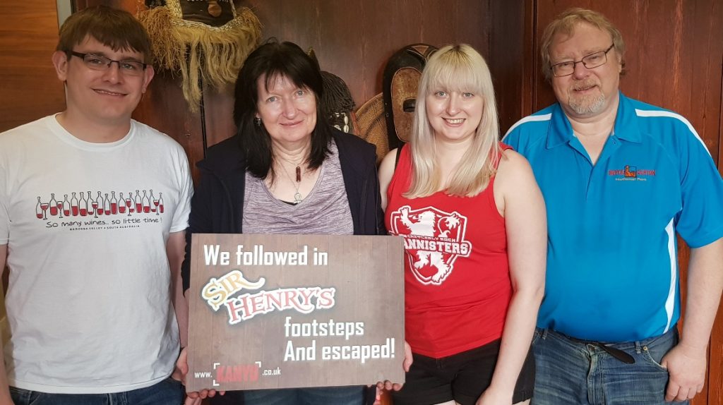 Success photo - Follow in my Footsteps by Kanyu Escape, Leeds escape room review by BeckyBecky Blogs