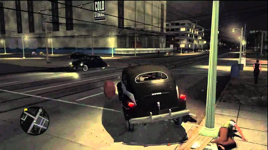 Driving in L.A. Noire