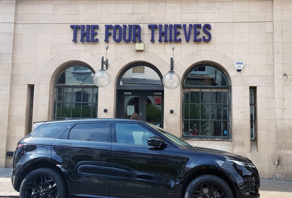 The Four Thieves - Lady Chastity's Reserve by Handmade Mysteries, London escape room review by BeckyBecky Blogs