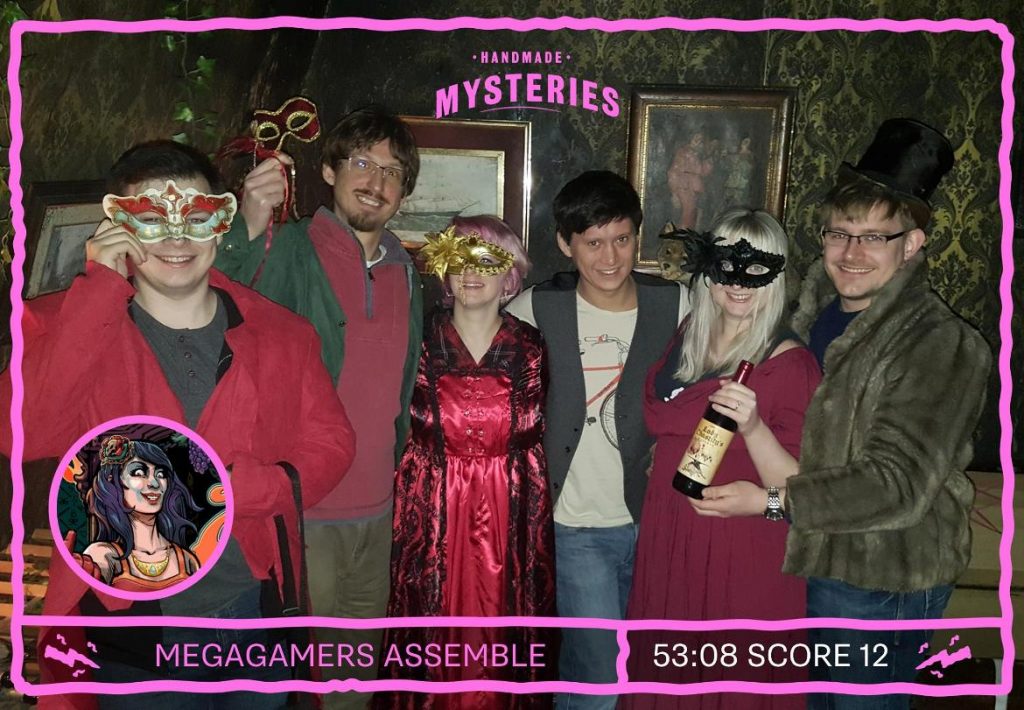 Success photo - Lady Chastity's Reserve by Handmade Mysteries, London escape room review by BeckyBecky Blogs