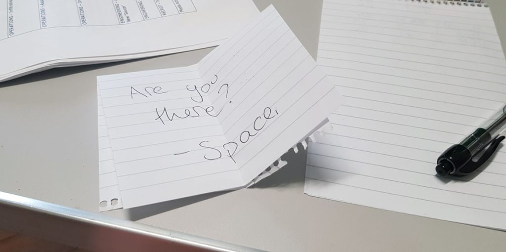 A letter to an alien - Lights in the Sky Megagame Report by BeckyBecky Blogs
