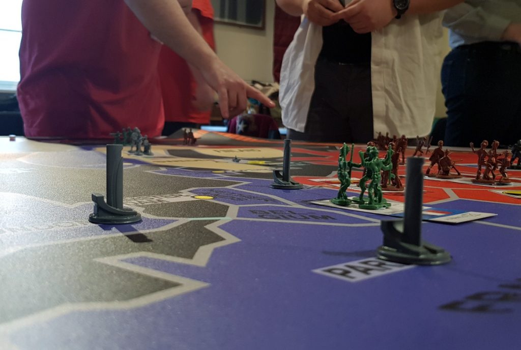 Pylons - Lights in the Sky Megagame Report by BeckyBecky Blogs