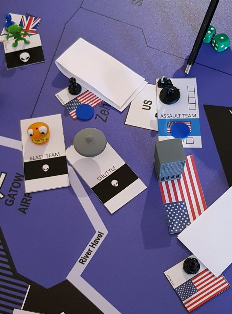 Infiltrating the America Embassy - Lights in the Sky Megagame Report by BeckyBecky Blogs