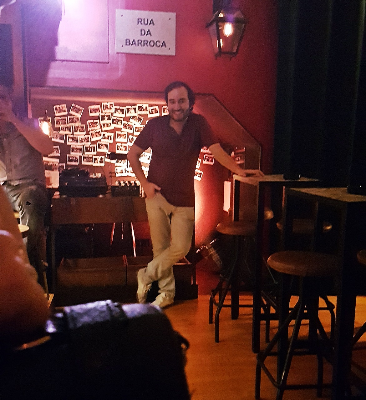 DJ at our favourite place of the night - Food and Drink in Lisbon, review by BeckyBecky Blogs