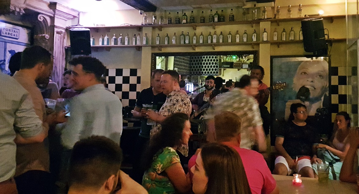 Live Fado music at Portas Largas - Food and Drink in Lisbon, review by BeckyBecky Blogs