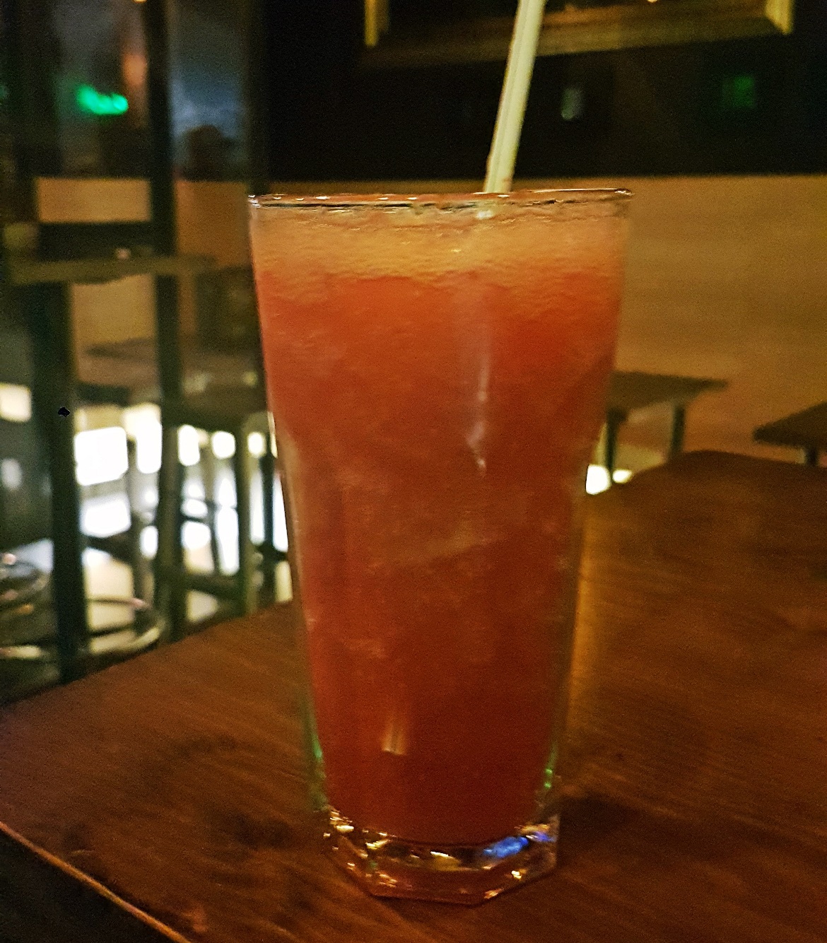 Cocktail in a subpar bar in Bairro Alto - Tips for visiting Lisbon by BeckyBecky Blogs