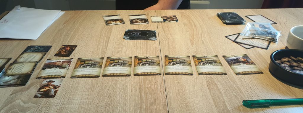 Essex County Express scenario of the Return to the Dunwich Legacy campaign for the Arkham Horror Living Card Game - March 2020 Monthly Recap by BeckyBecky Blogs