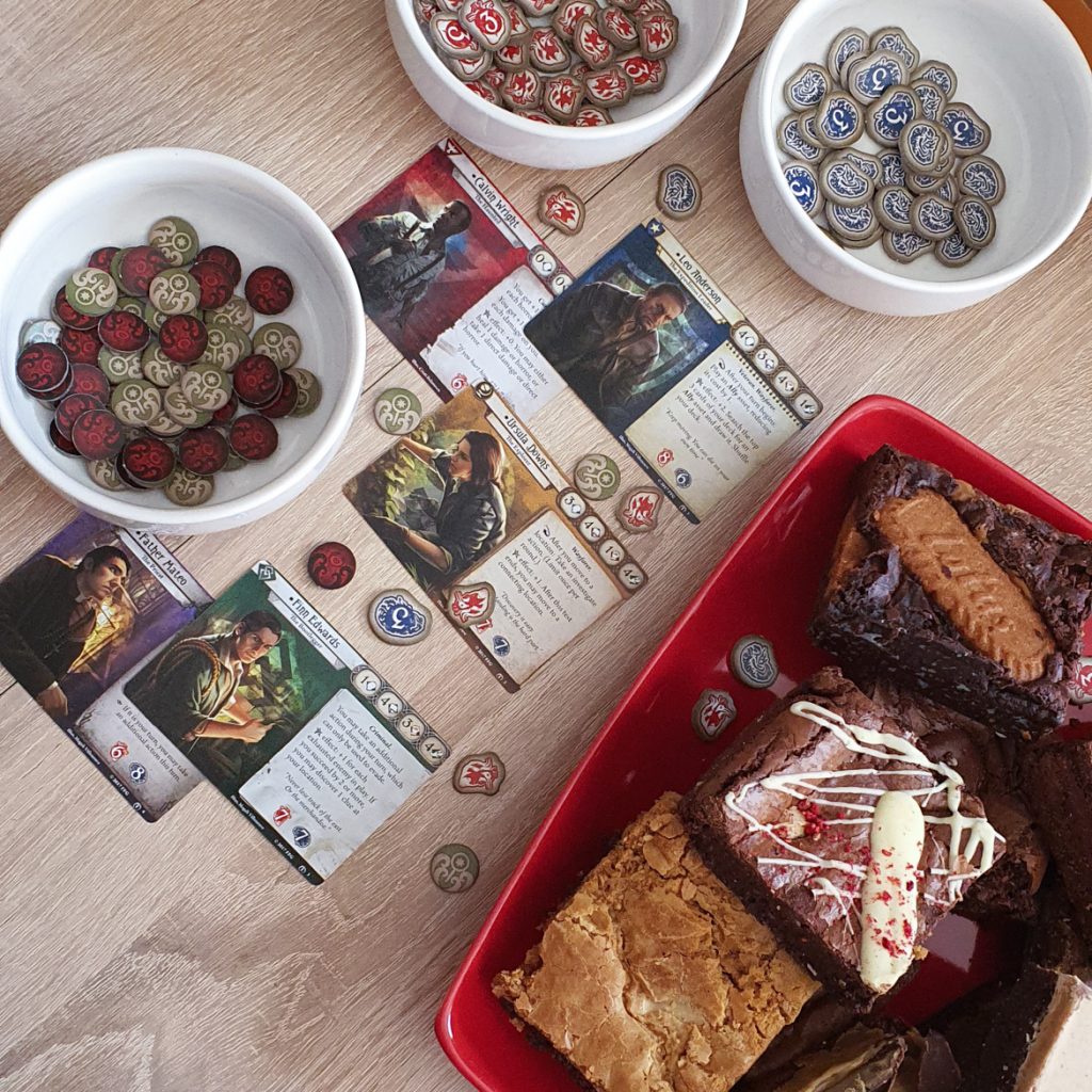 Brown and Blond Brownies and more Arkham for second dessert - May 2020 Monthly Recap by BeckyBecky Blogs