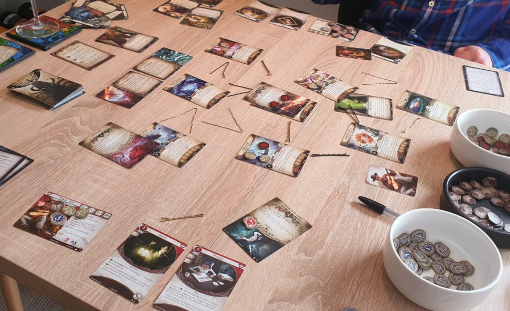 Arkham Horror Living Card Game - My Twelve Best Games During Lockdown by BeckyBecky Blogs