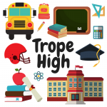 Trope High game concept - How to Write a Megagame Part 1: Choosing Your Concept by BeckyBecky Blogs