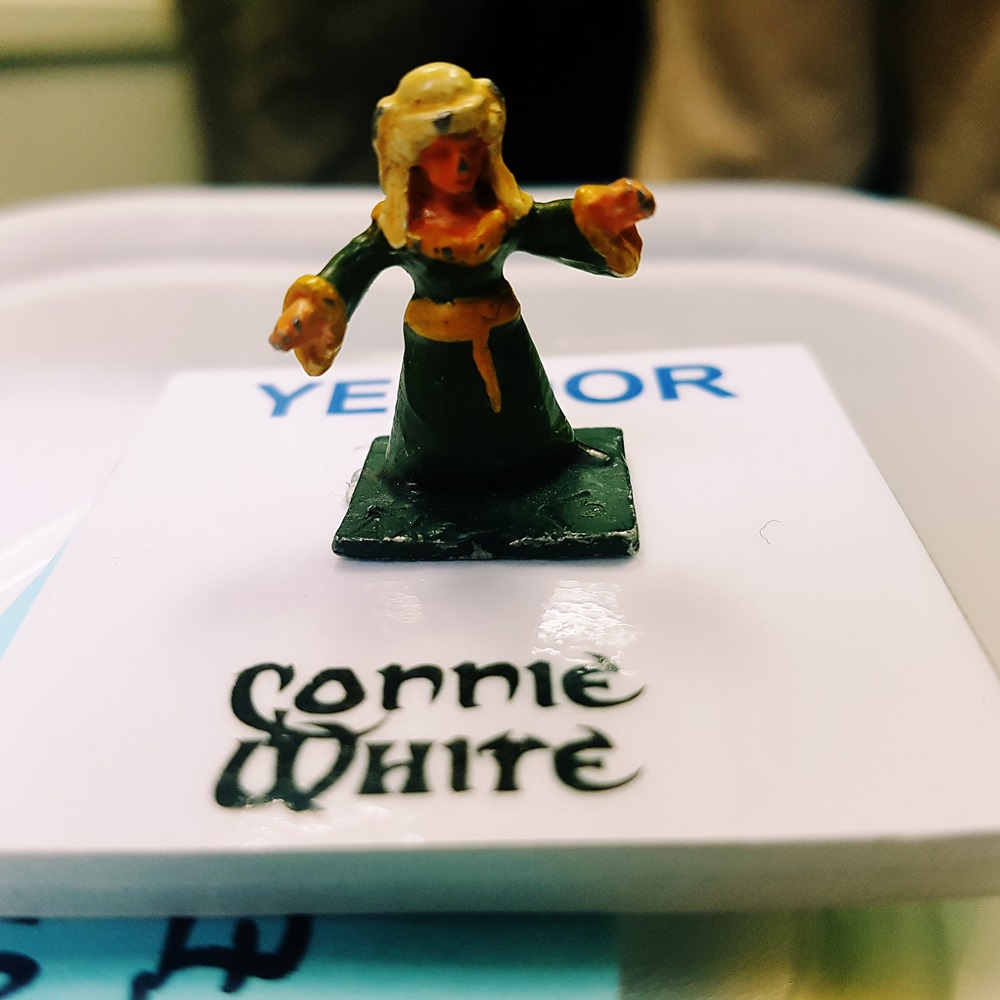 Connie White at the Dungeons of Yendor Megagame