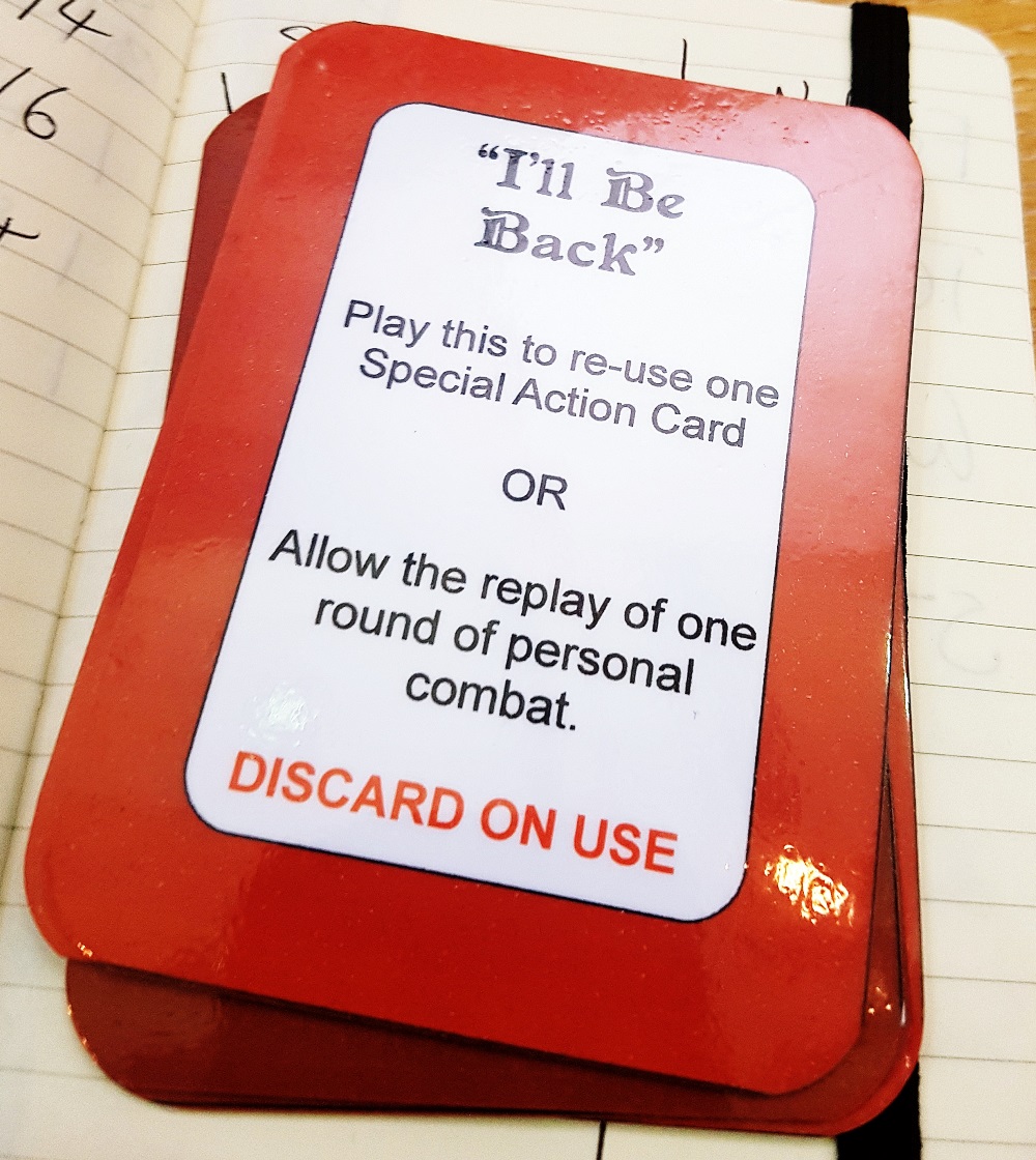 "I'll Be Back!" at the Dungeons of Yendor Megagame