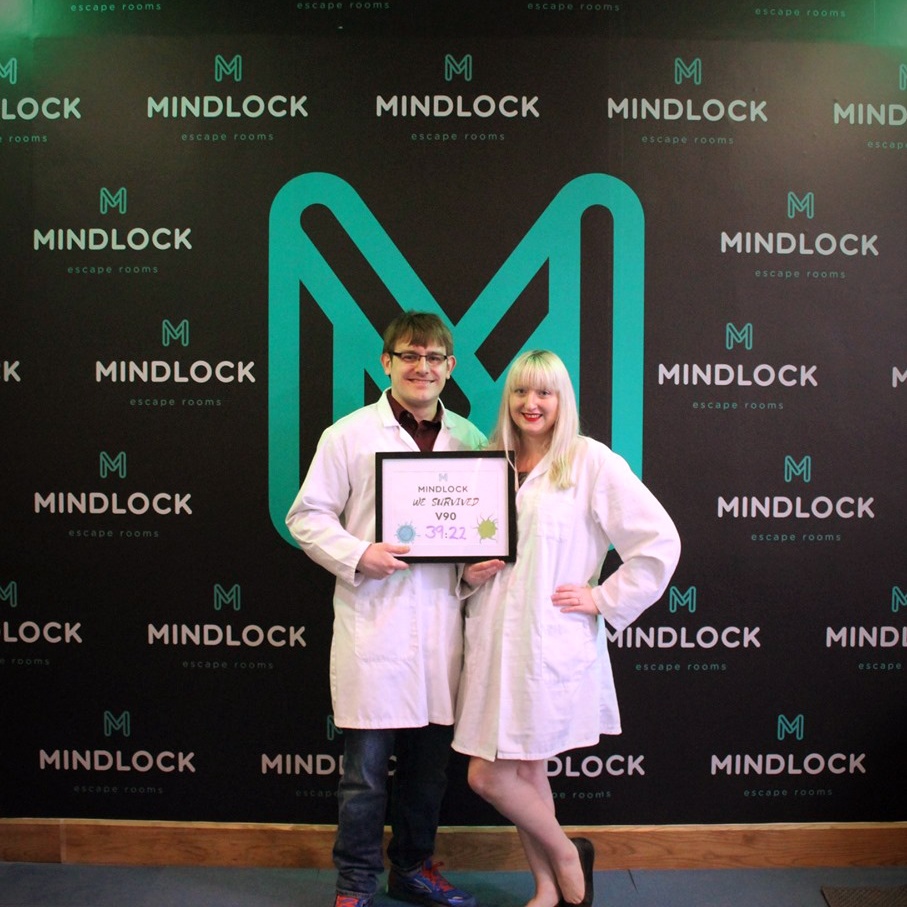 Success photo - V90 by Mindlock, York escape room review by BeckyBecky Blogs
