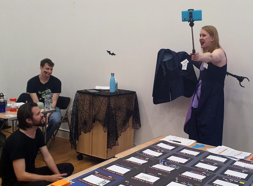 Interview with a Vampire - Monsterville Mansion megagame report by BeckyBecky Blogs