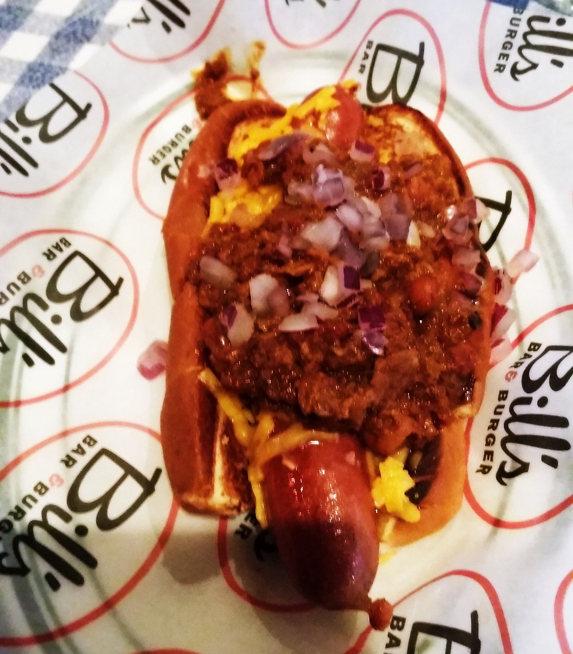 Chilli Dog - New York New York, travel blog by BeckyBecky Blogs