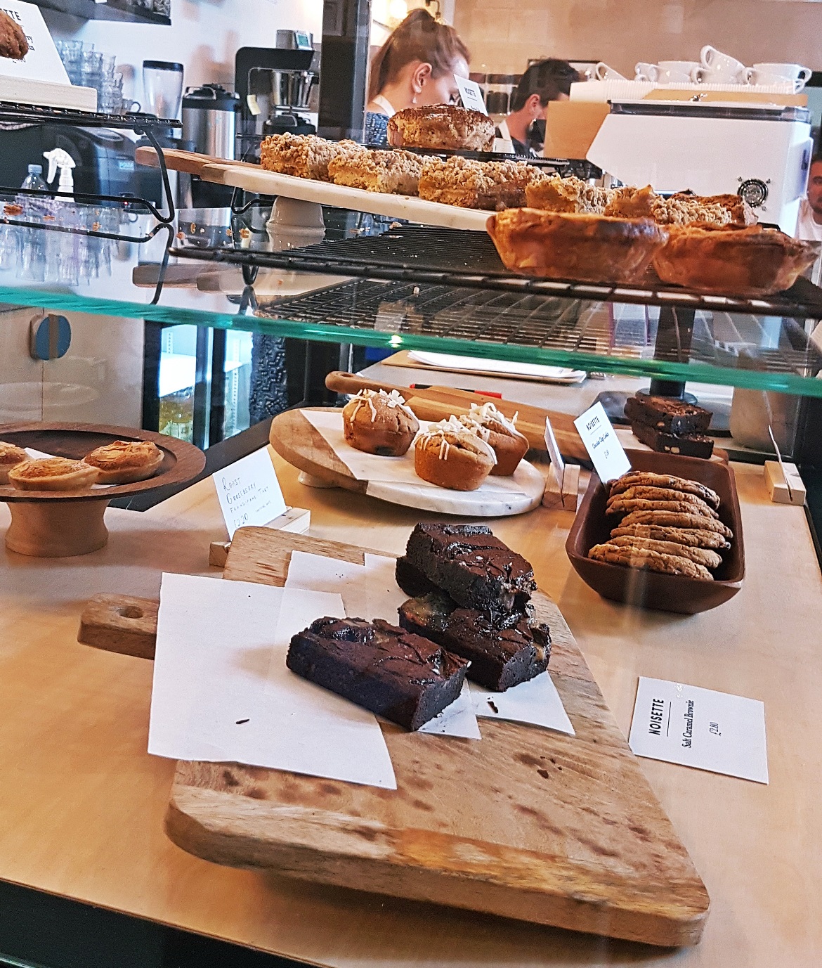 Fresh Noisette cakes - Review of North Star Coffee Shop by BeckyBecky Blogs
