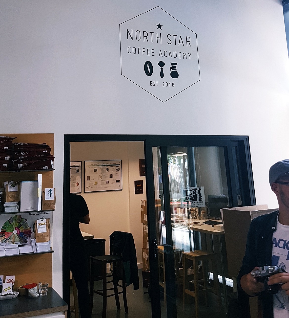 Entrance to North Star Coffee Academy - Review of North Star Coffee Shop by BeckyBecky Blogs