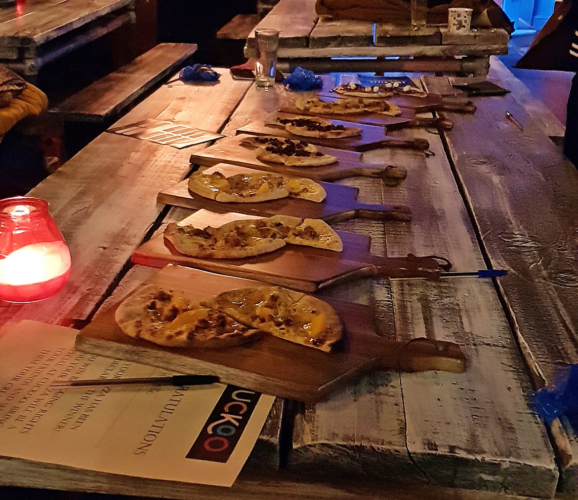 Dessert pizzas at Cuckoo Leeds - November Monthly Recap by BeckyBecky Blogs