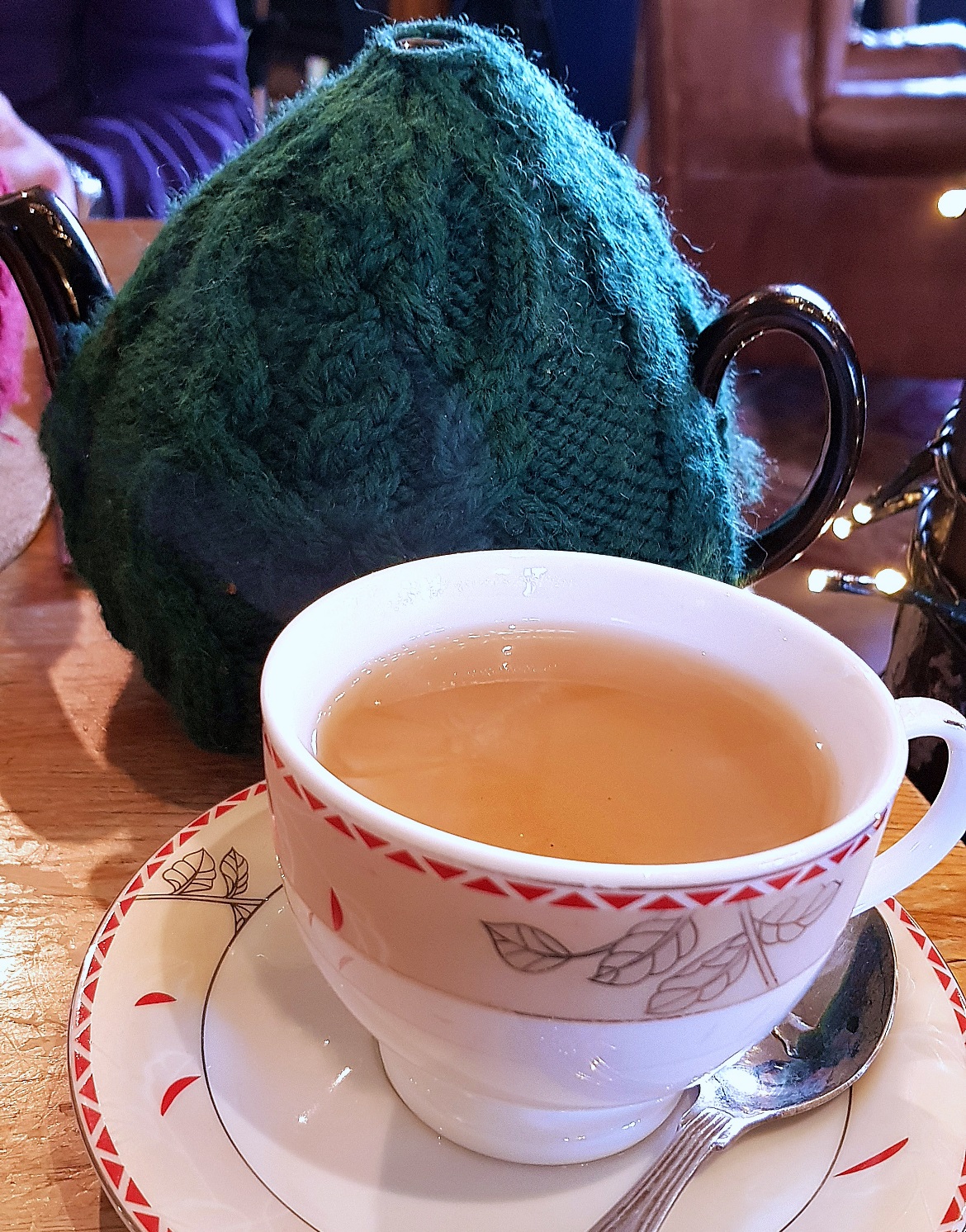 Jasmine tea at Teahouse Theatre in Vauxhall - November Monthly Recap by BeckyBecky Blogs
