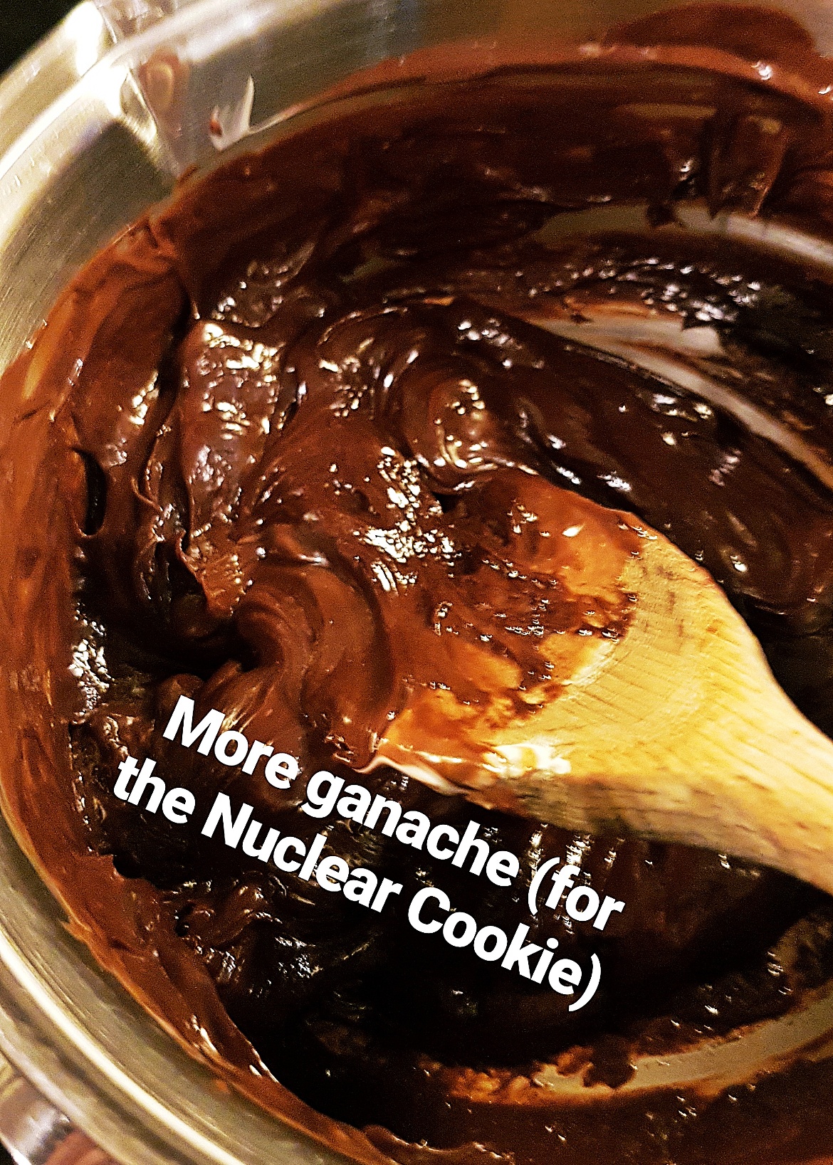 Ganache - Recipe for Nuclear Cookie by BeckyBecky Blogs