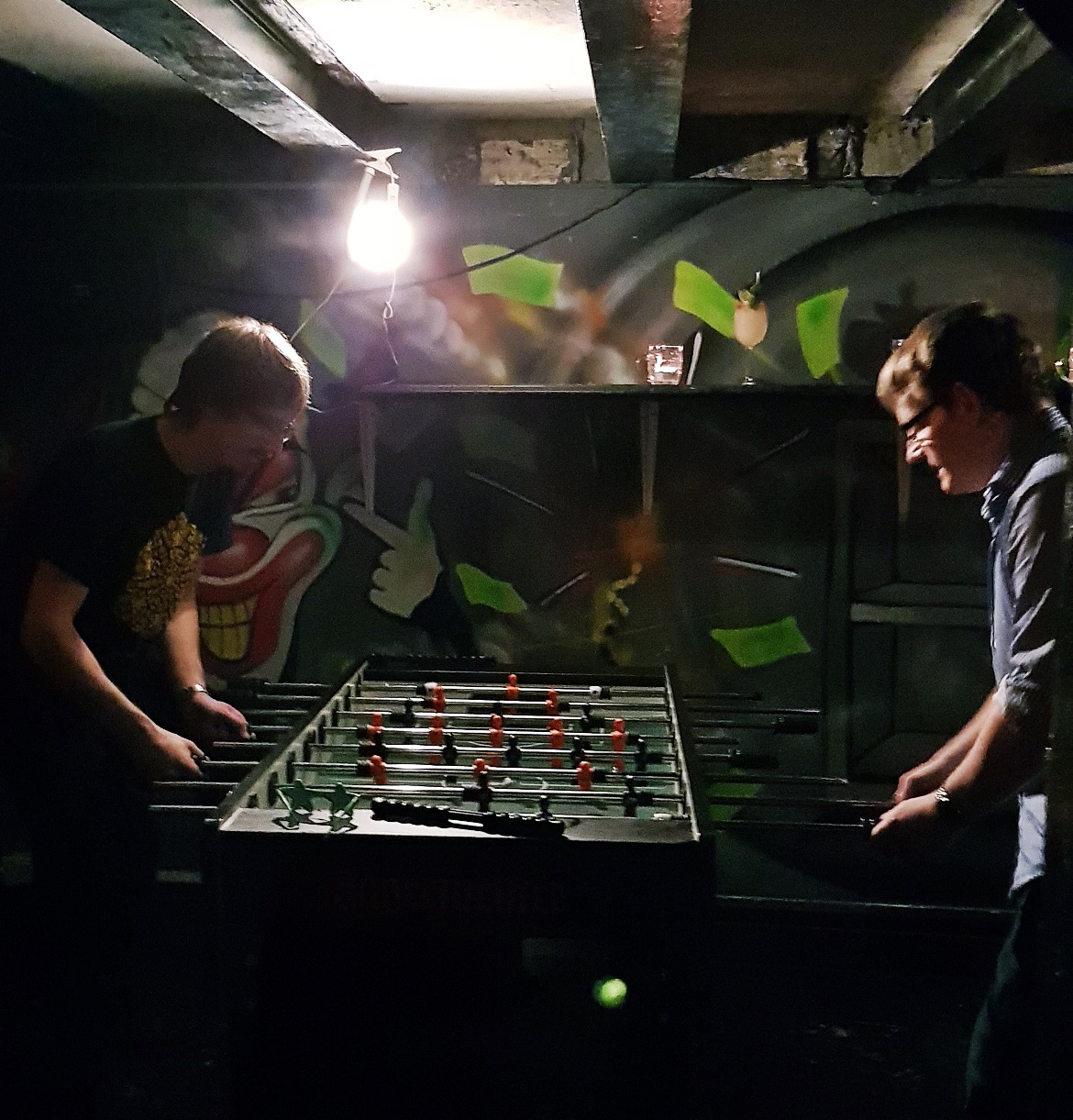 Foosball at London Cocktail Club - October Monthly Recap by BeckyBecky Blogs