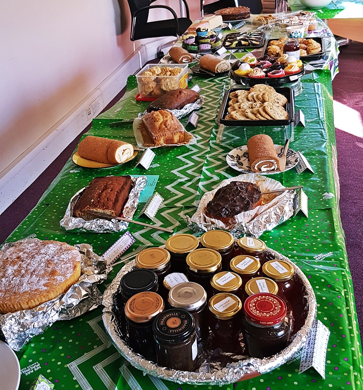 Macmillan Coffee Morning at work - October Monthly Recap by BeckyBecky Blogs