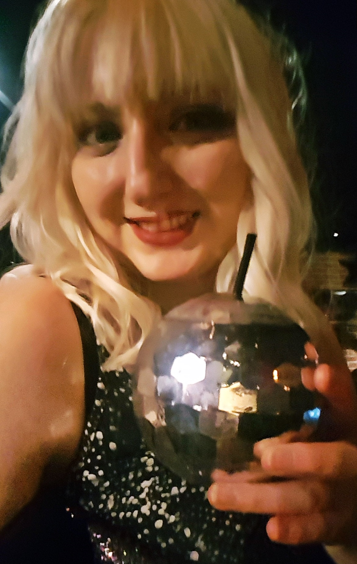 Discoball cocktail at Red Door Leeds - October Monthly Recap by BeckyBecky Blogs