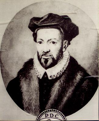 Historical portrait of Peter Dathenus