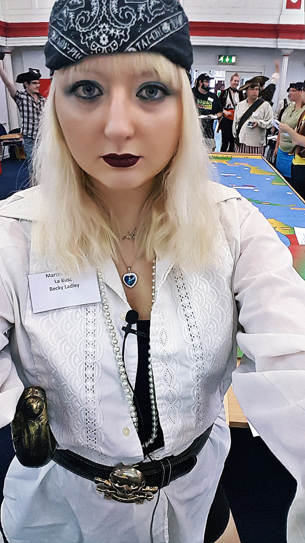 My pirate outfit - The Pirate Republic Megagame After Action Report by BeckyBecky Blogs