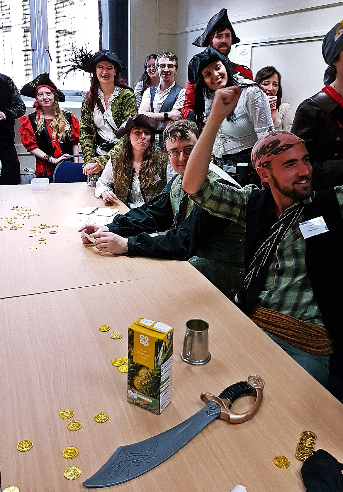 A council meeting - The Pirate Republic Megagame After Action Report by BeckyBecky Blogs