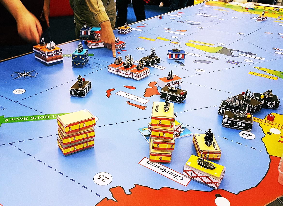 Ships sailing the seas - The Pirate Republic Megagame After Action Report by BeckyBecky Blogs