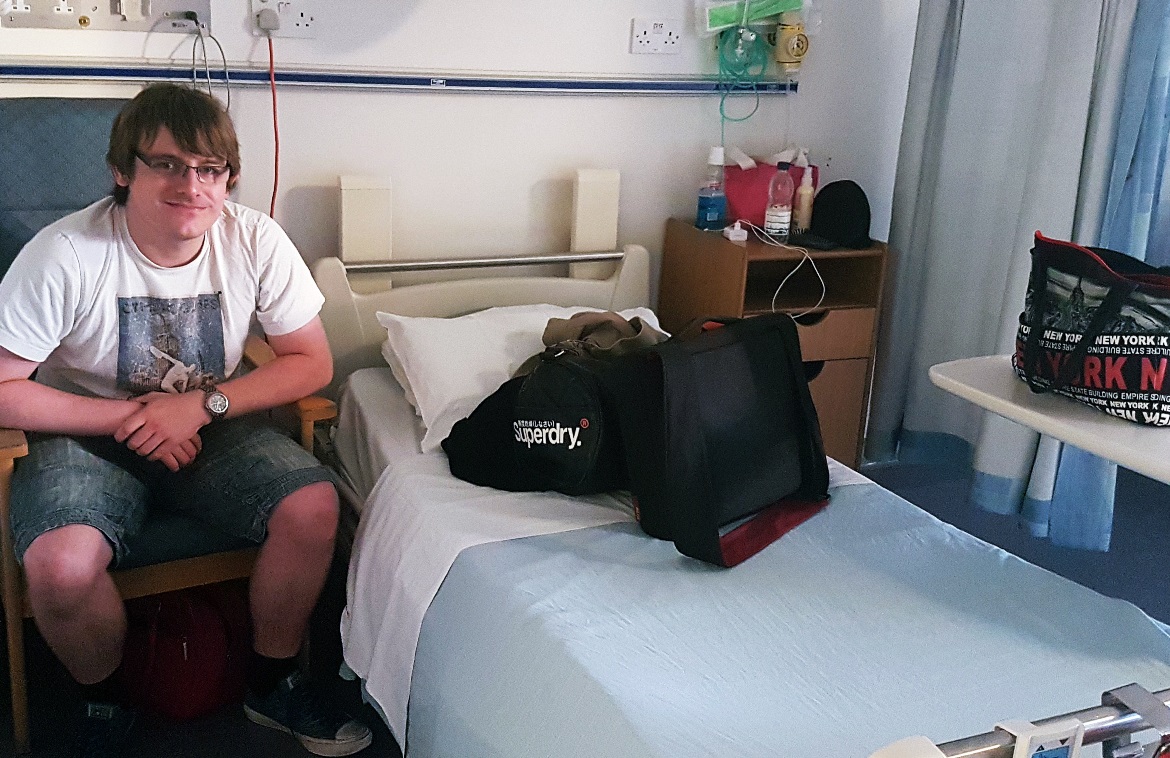 Arriving at Leeds General Infirmary - One Broken Foot, Two Chronic Illnesses, and the Importance of Positivity by BeckyBecky Blogs