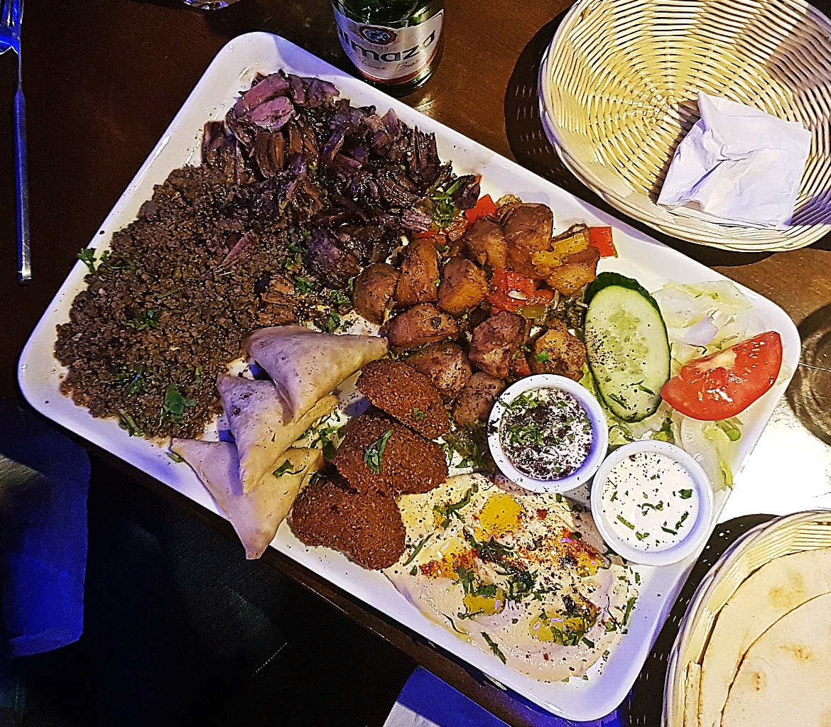 Sharer platter at Mount Lebanon, Sheffield - August 2017 Recap by BeckyBecky Blogs