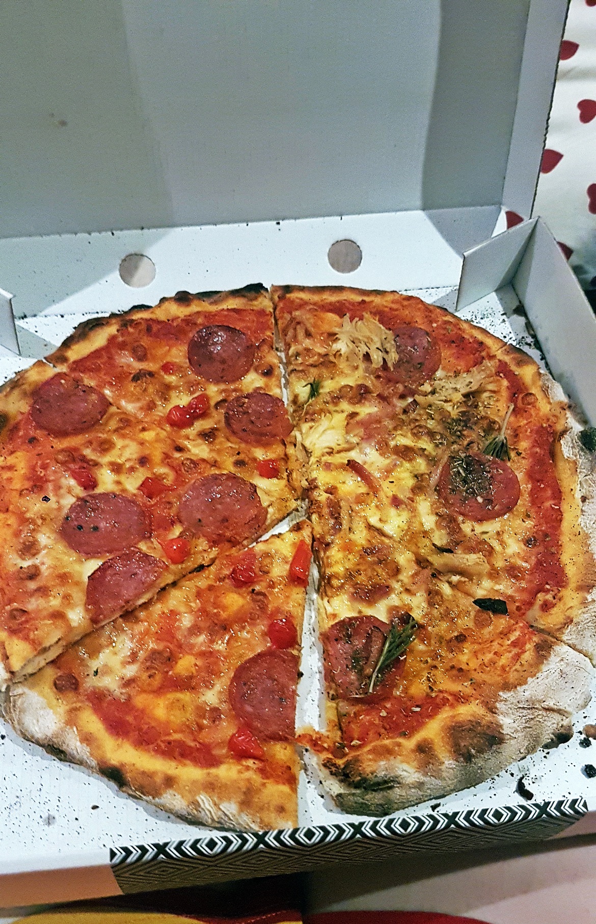 Pizza from Prezzo on Deliveroo - July 2017 Recap by BeckyBecky Blogs