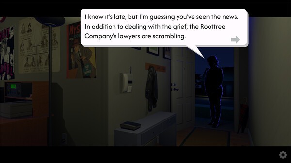 A mysterious figure at your door