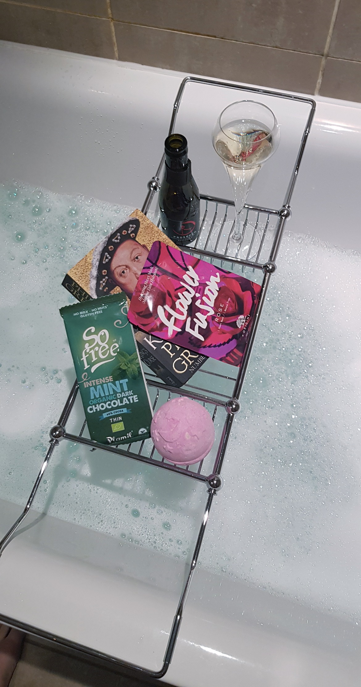 Sanctuary Bath Caddy - My "Perfect" Night In with Sanctuary Bathrooms by BeckyBecky Blogs