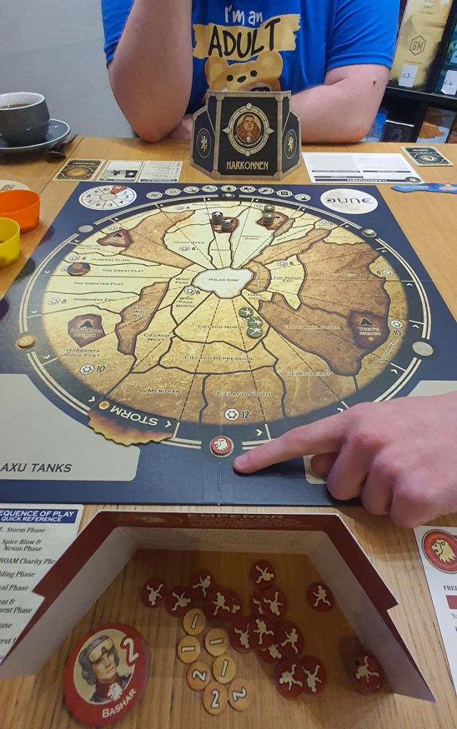 Playing Dune at the Dice Box - September 2020 Monthly Recap by BeckyBecky Blogs