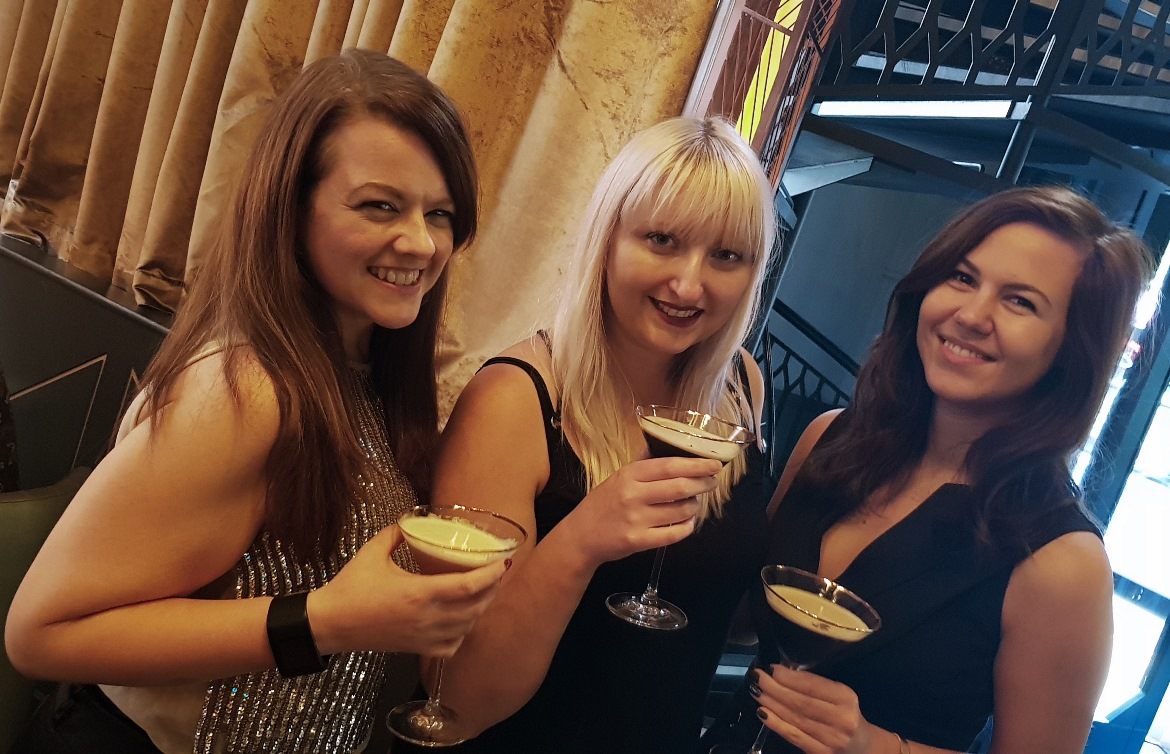 Marketing girls at Dirty Martini - September 2018 Monthly Recap by BeckyBecky Blogs