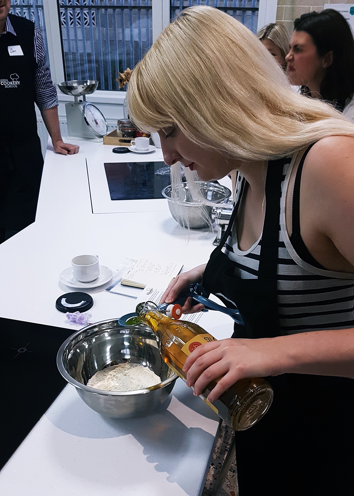 Making pasta dough at Leeds Cookery School - September Monthly Recap by BeckyBecky Blogs