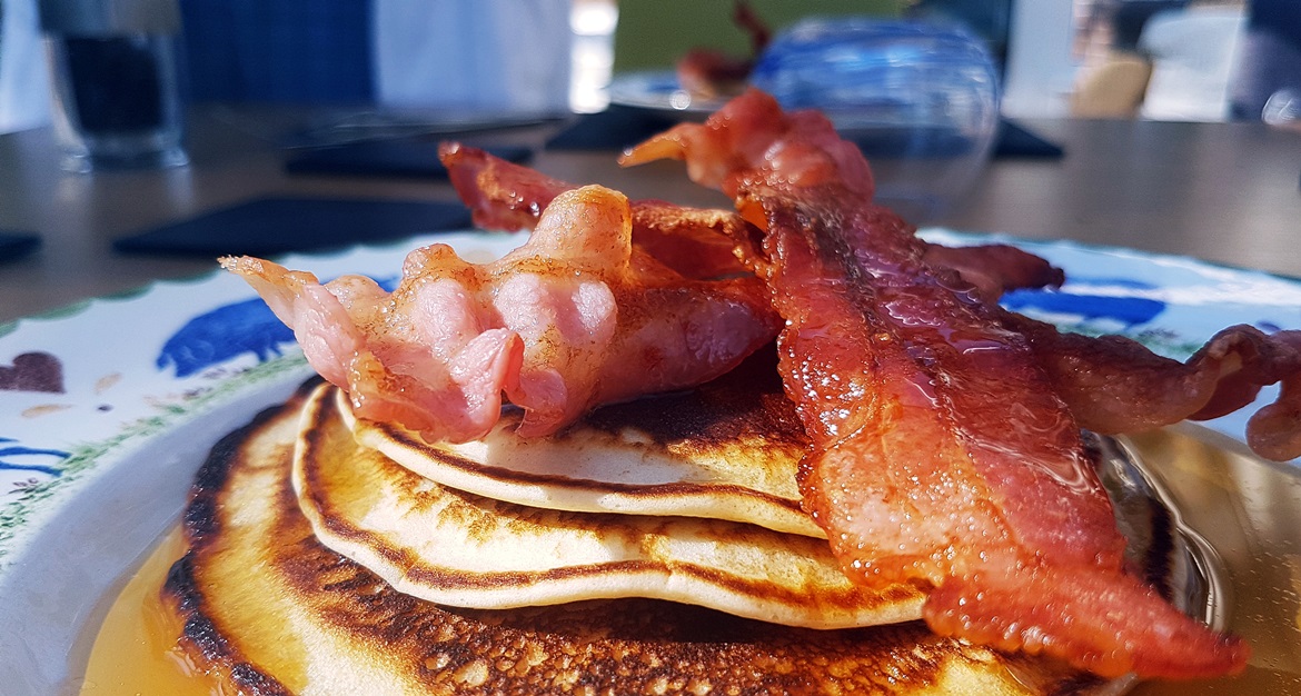 Bacon, pancakes and maple syrup - September Monthly Recap by BeckyBecky Blogs