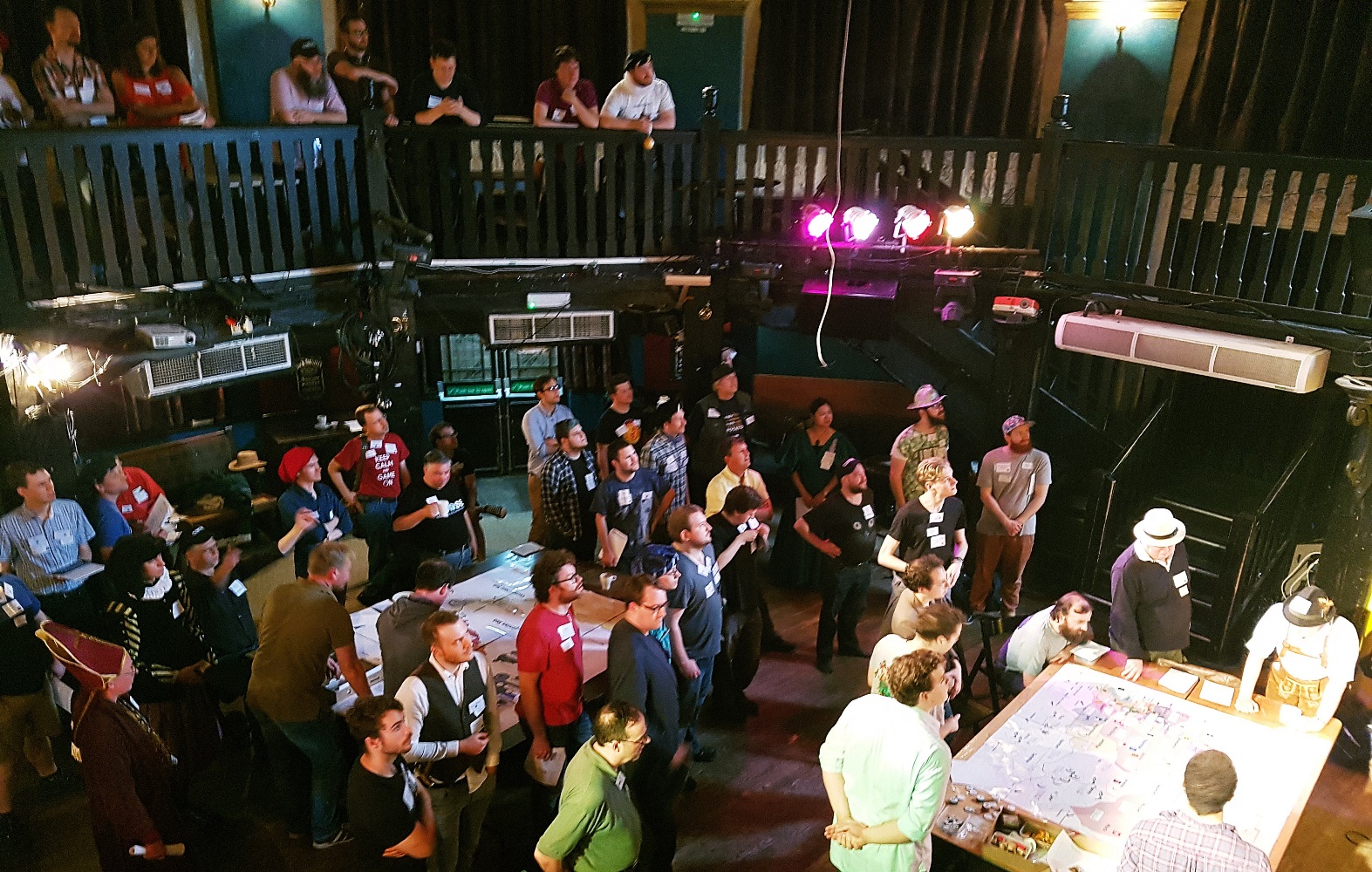 The Bedford, venue for the Spanish Road Megagame