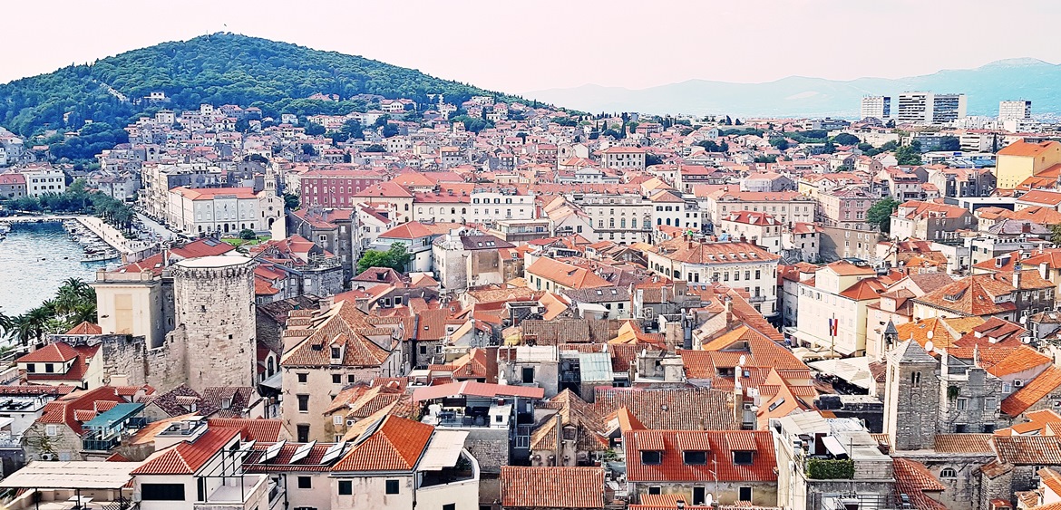 View over Split from Bell Tower - Croatia in Photographs by BeckyBecky Blogs