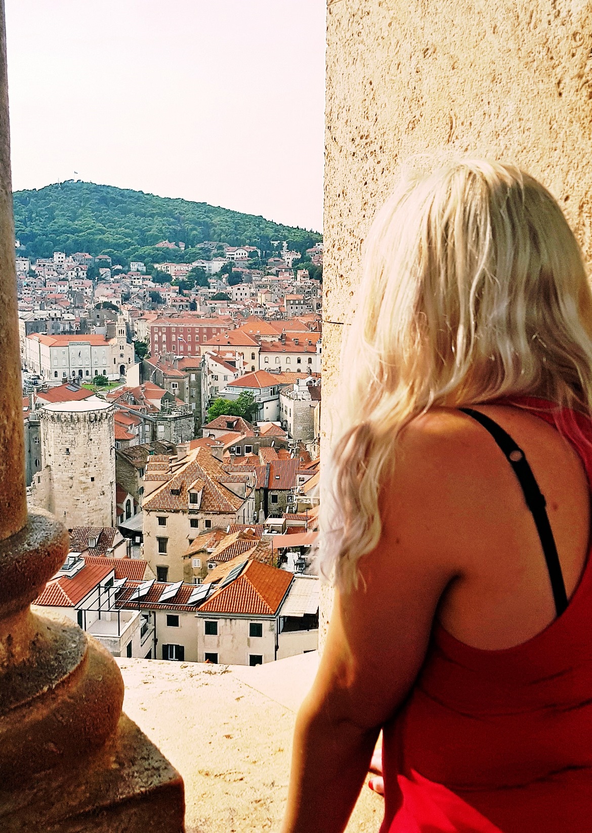 View out of Split Bell Tower window - Croatia in Photographs by BeckyBecky Blogs
