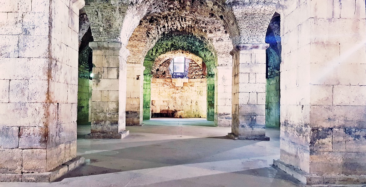 Diocletian's Basement for the Game of Thrones Dragonpit - Croatia in Photographs by BeckyBecky Blogs