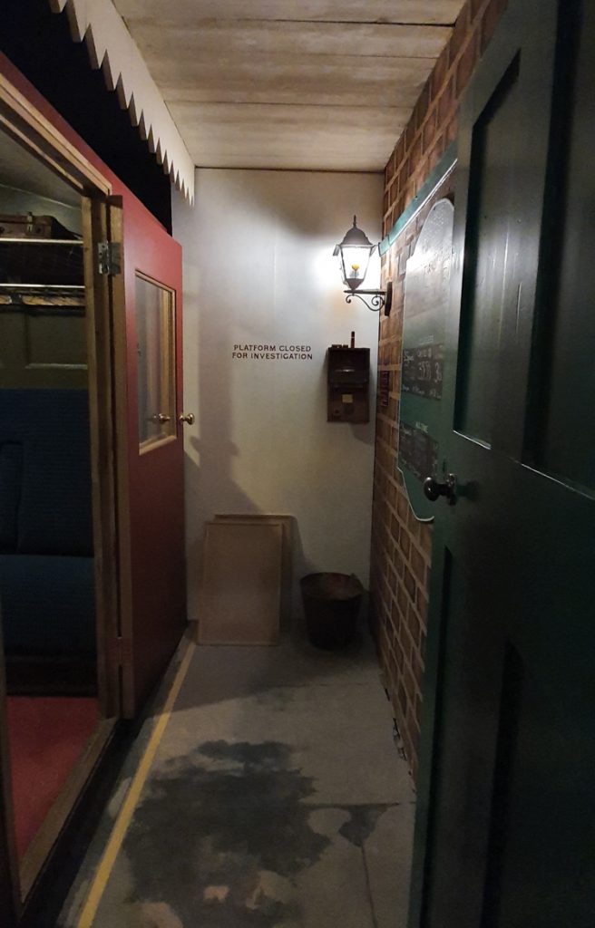 Carriage view - Station X escape room by TimeTrap Reading, review by BeckyBecky Blogs