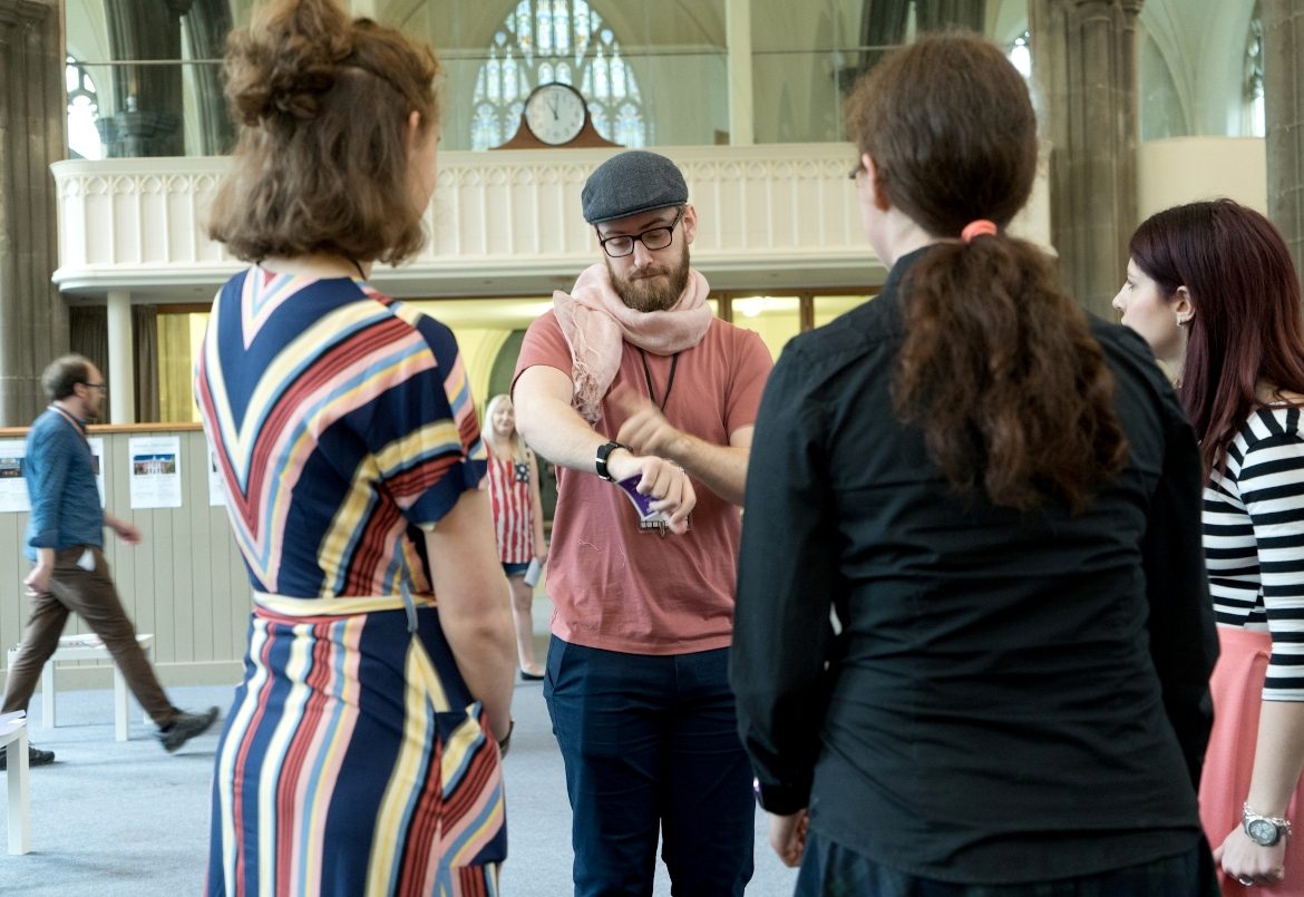 Charades in drama club - Trope High Megagame in Photos by BeckyBecky Blogs