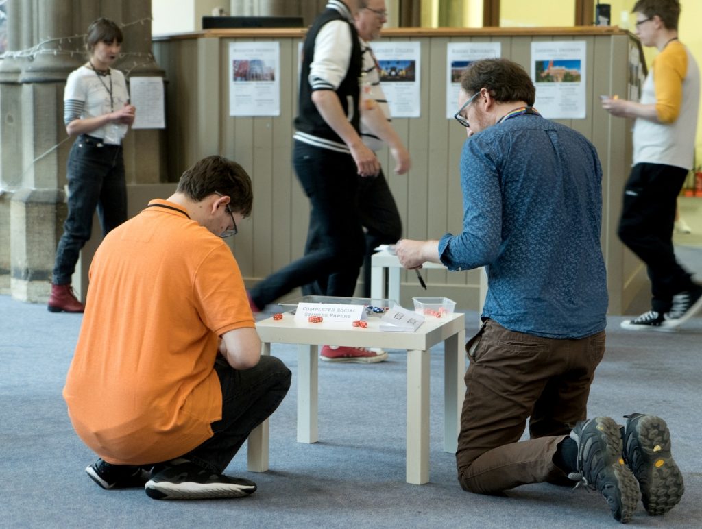 Lesson time - Trope High Megagame in Photos by BeckyBecky Blogs